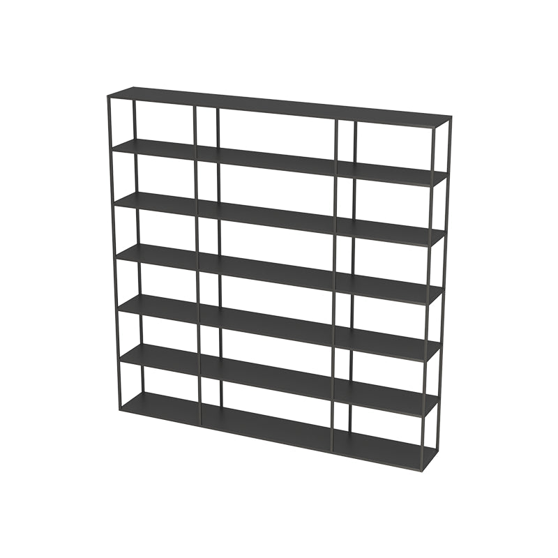 Scandinavian Open Back Standard Bookshelf Metal Shelves Included Bookcase Clearhalo 'Bookcases' 'furn' 'furn_bookcases' 'Furniture' 'Office Furniture' 6860689