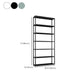 Scandinavian Open Back Standard Bookshelf Metal Shelves Included Bookcase Clearhalo 'Bookcases' 'furn' 'furn_bookcases' 'Furniture' 'Office Furniture' 6860707