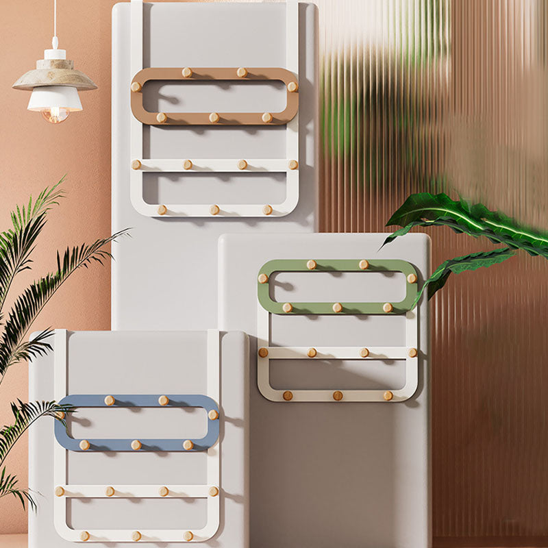 Metal Coat Hanger Contemporary Simple Home Wall Hanging Coat Rack Clearhalo 'Entry & Mudroom Furniture' 'furn' 'furn_hall_tree_coat_racks' 'Furniture' 'Hall Trees & Coat Racks' 'hall_tree_coat_racks' 6860759