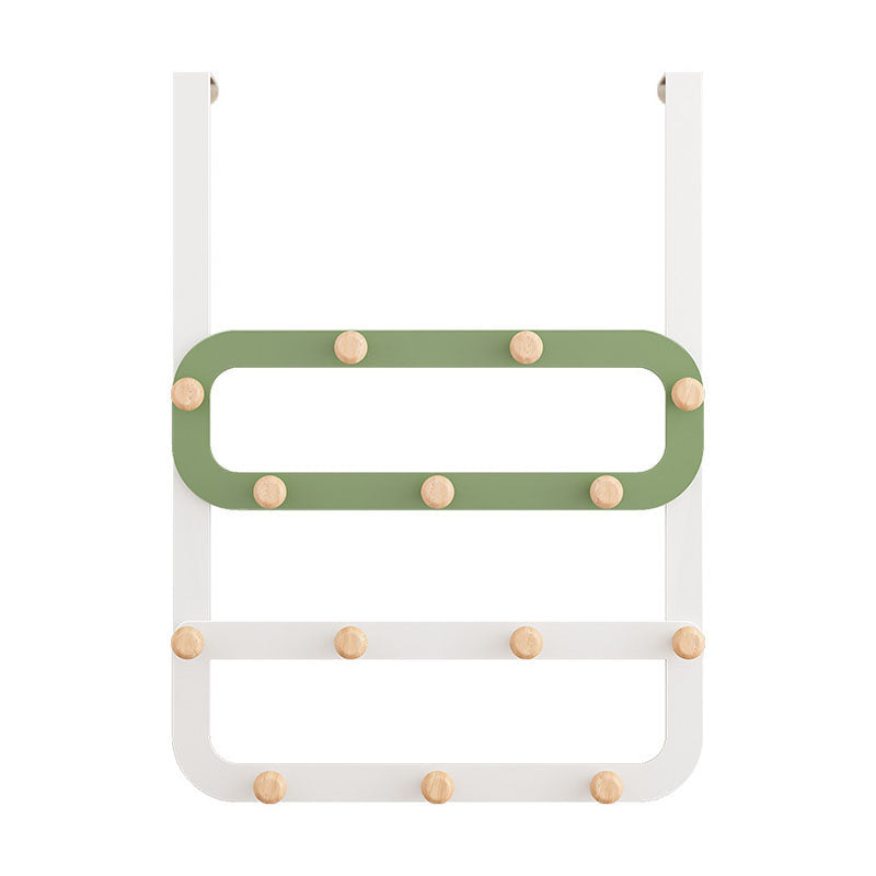 Metal Coat Hanger Contemporary Simple Home Wall Hanging Coat Rack Clearhalo 'Entry & Mudroom Furniture' 'furn' 'furn_hall_tree_coat_racks' 'Furniture' 'Hall Trees & Coat Racks' 'hall_tree_coat_racks' 6860761