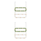 Metal Coat Hanger Contemporary Simple Home Wall Hanging Coat Rack White-Green 2 Piece Set Clearhalo 'Entry & Mudroom Furniture' 'furn' 'furn_hall_tree_coat_racks' 'Furniture' 'Hall Trees & Coat Racks' 'hall_tree_coat_racks' 6860776