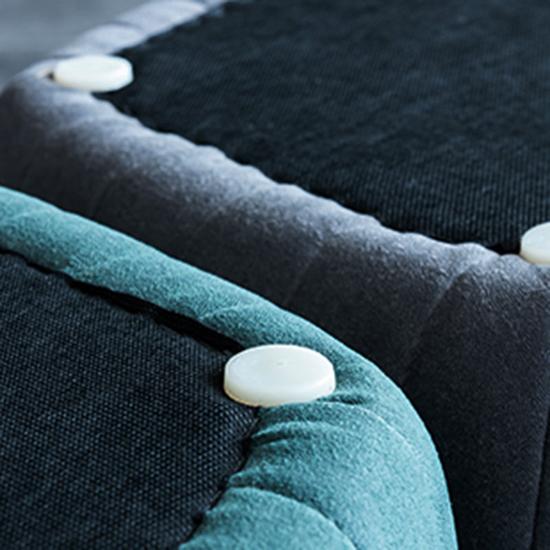 Solid Color Plush Foot Stool Modern Simple Pentagonal Upholstered Footstool Clearhalo 'furn' 'furn_ottomans_poufs' 'Furniture' 'Living Room Furniture' 'Ottomans & Poufs' 'ottomans_poufs' 6860842