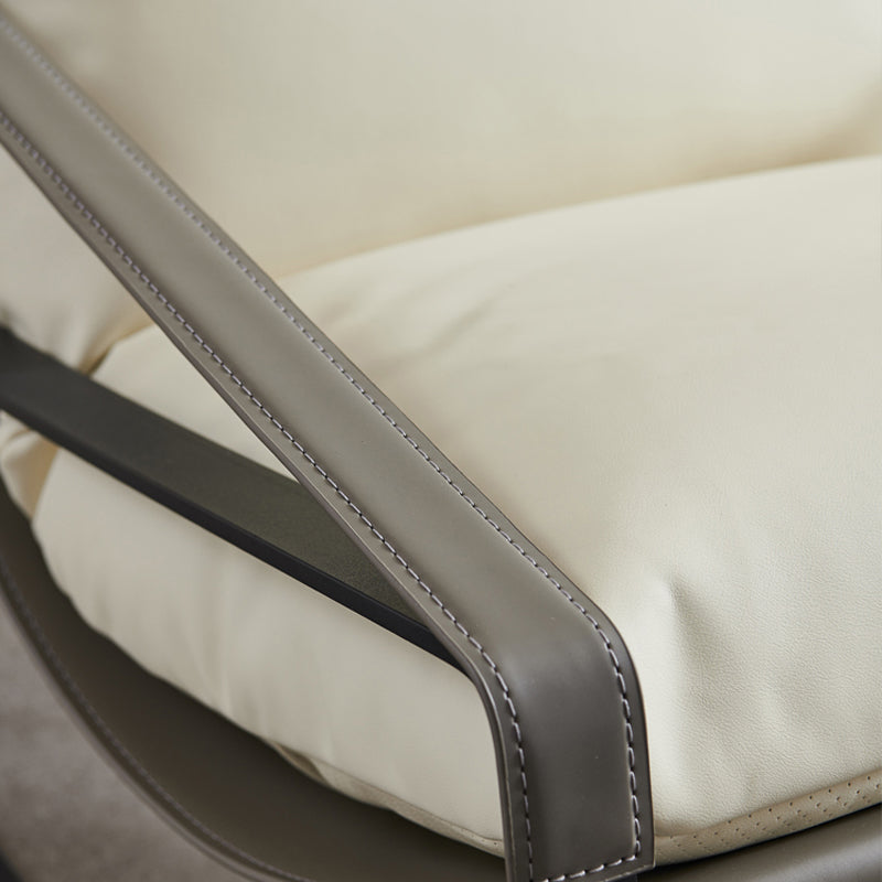 Sedia a faux reclinabile standard contemporanea e sedia reclinabile per la camera da letto