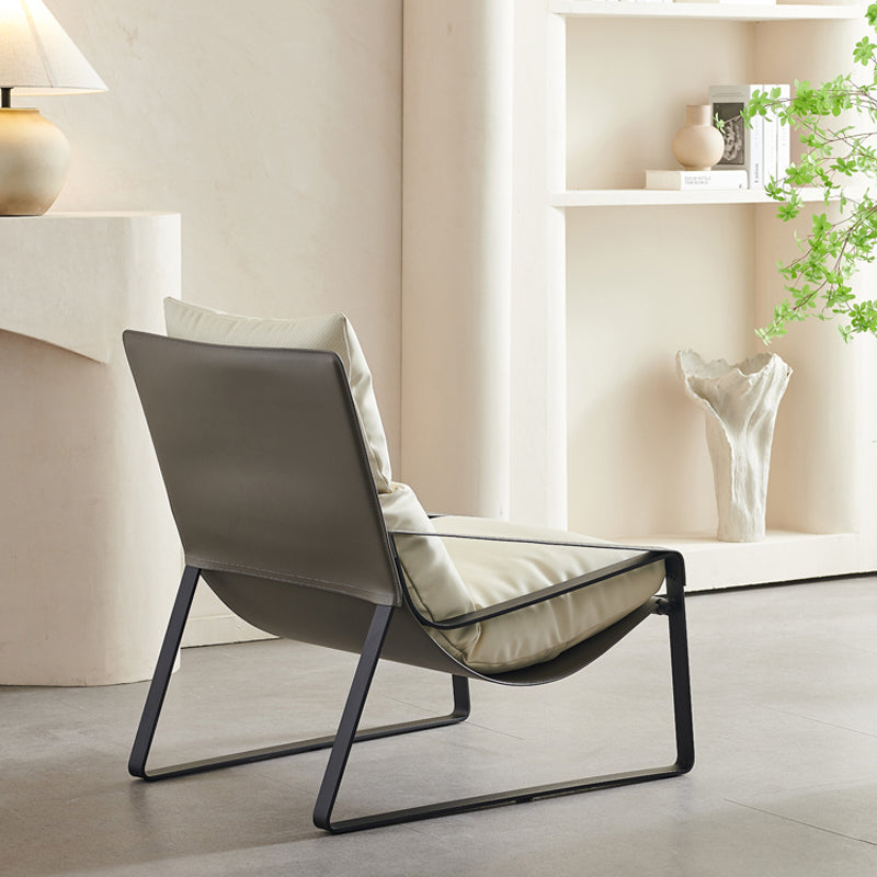 Sedia a faux reclinabile standard contemporanea e sedia reclinabile per la camera da letto