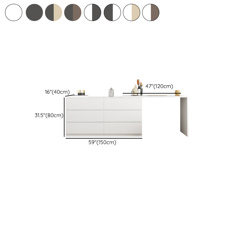 15,75 "tavolo da scrivania per trucco in legno in legno in legno massiccio con cassetti con cassetti