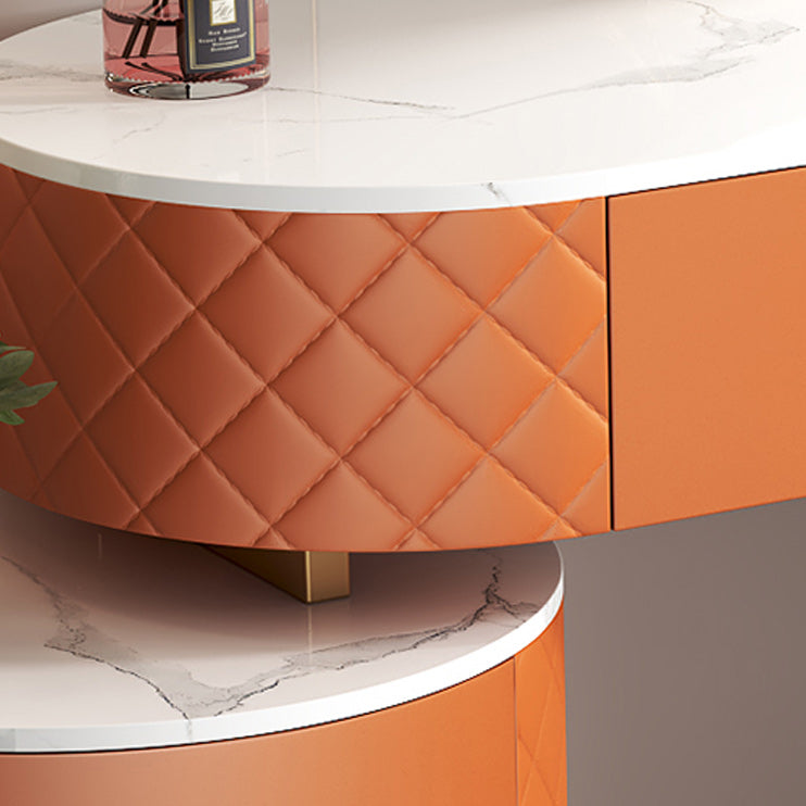 Glam Bedroom Make-up Vanity Mirror With Drawer Makeup Vanity Set