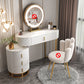 Glam Bedroom Make-up Vanity Mirror With Drawer Makeup Vanity Set