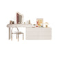White Make-up 15.74" Wide Vanity Makeup Vanity Desk Table with Drawers