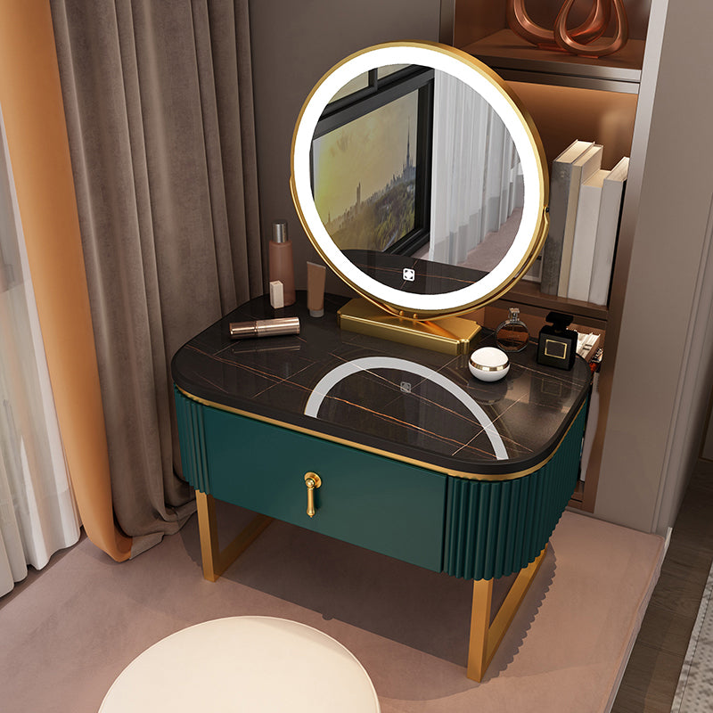 1 cajón de maquillaje tocador de tocador