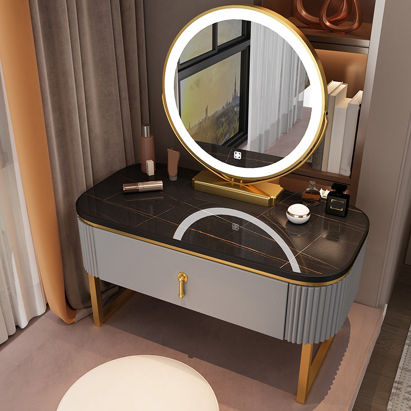1 cajón de maquillaje tocador de tocador