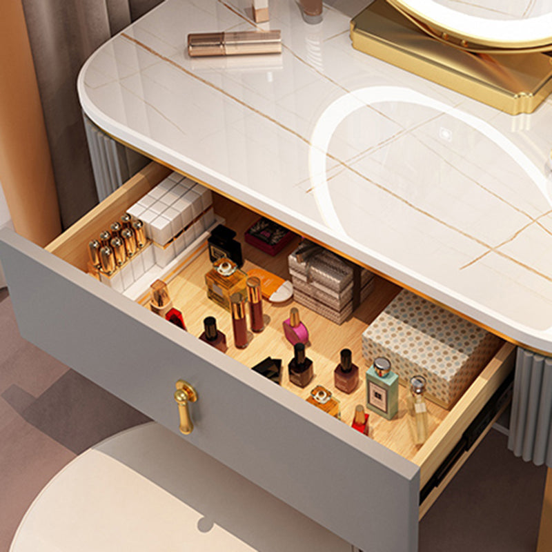 1 cajón de maquillaje tocador de tocador