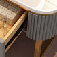 1 cajón de maquillaje tocador de tocador