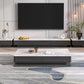 Block Slate Coffee Table No Distressing Rectangle Single Coffee Table with Drawers Clearhalo 'Coffee & Accent Tables' 'Coffee Tables' 'coffee_tables' 'furn' 'furn_coffee_tables' 'Furniture' 'Living Room Furniture' 6862135
