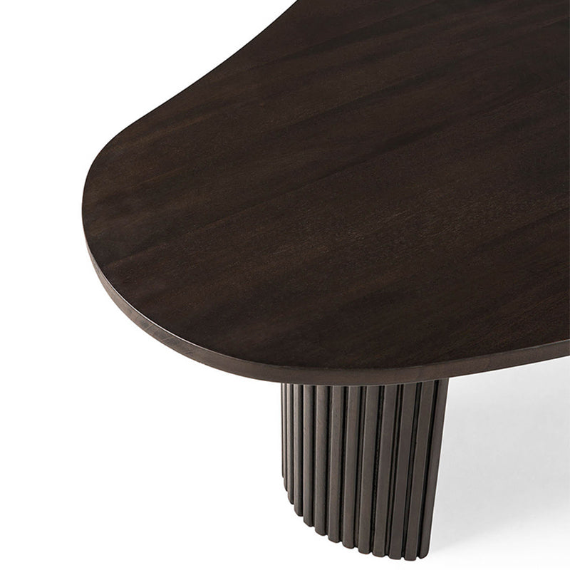 Modern Single Coffee Table No Distressing Solid Wood Bunching Tables Clearhalo 'Coffee & Accent Tables' 'Coffee Tables' 'coffee_tables' 'furn' 'furn_coffee_tables' 'Furniture' 'Living Room Furniture' 6862241