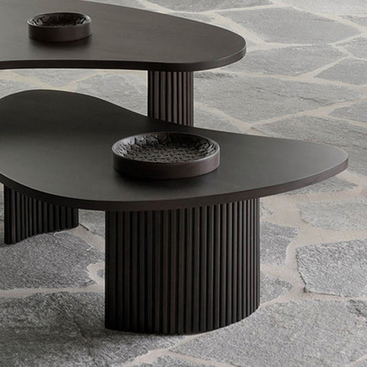 Modern Single Coffee Table No Distressing Solid Wood Bunching Tables Clearhalo 'Coffee & Accent Tables' 'Coffee Tables' 'coffee_tables' 'furn' 'furn_coffee_tables' 'Furniture' 'Living Room Furniture' 6862244