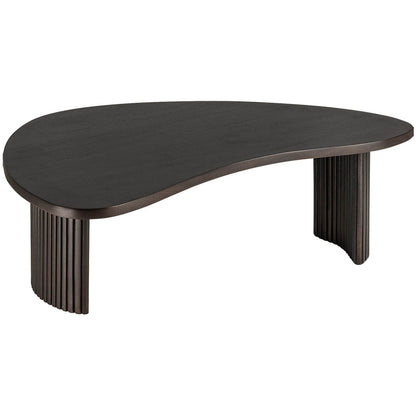 Modern Single Coffee Table No Distressing Solid Wood Bunching Tables 35"L x 30"W x 12"H Clearhalo 'Coffee & Accent Tables' 'Coffee Tables' 'coffee_tables' 'furn' 'furn_coffee_tables' 'Furniture' 'Living Room Furniture' 6862245