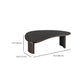 Modern Single Coffee Table No Distressing Solid Wood Bunching Tables Clearhalo 'Coffee & Accent Tables' 'Coffee Tables' 'coffee_tables' 'furn' 'furn_coffee_tables' 'Furniture' 'Living Room Furniture' 6862248