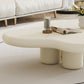 Table basse simple moderne sans table basse à 4 pieds de forme libre pénible