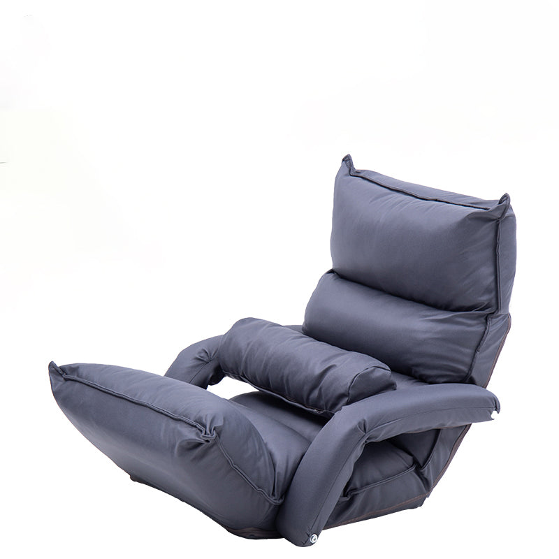 Reclinatura metallica regolabile Recliner Scandinava Recliner Sedia con cuscino