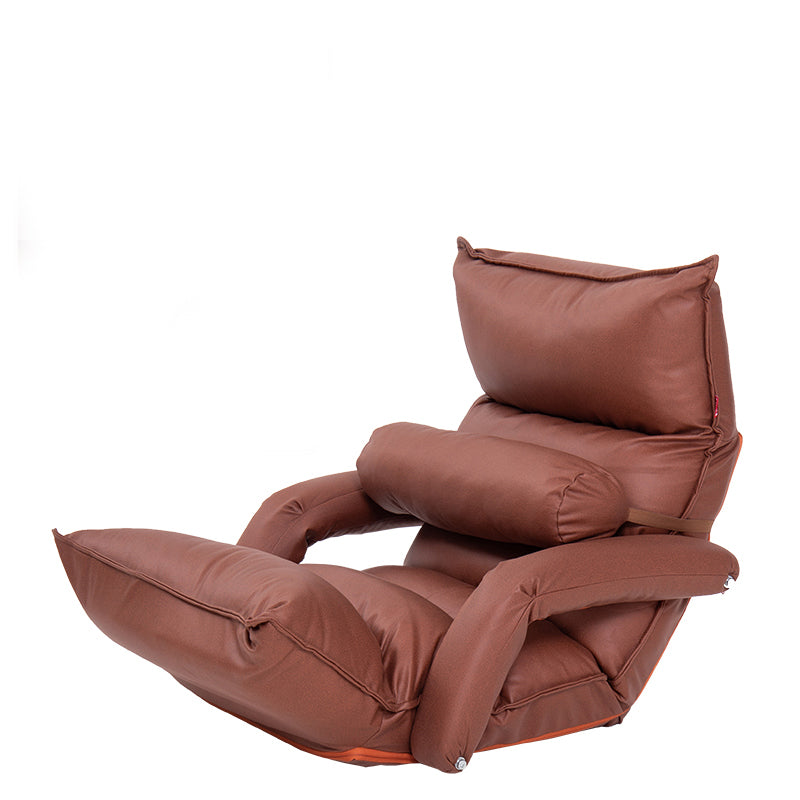 Reclinatura metallica regolabile Recliner Scandinava Recliner Sedia con cuscino