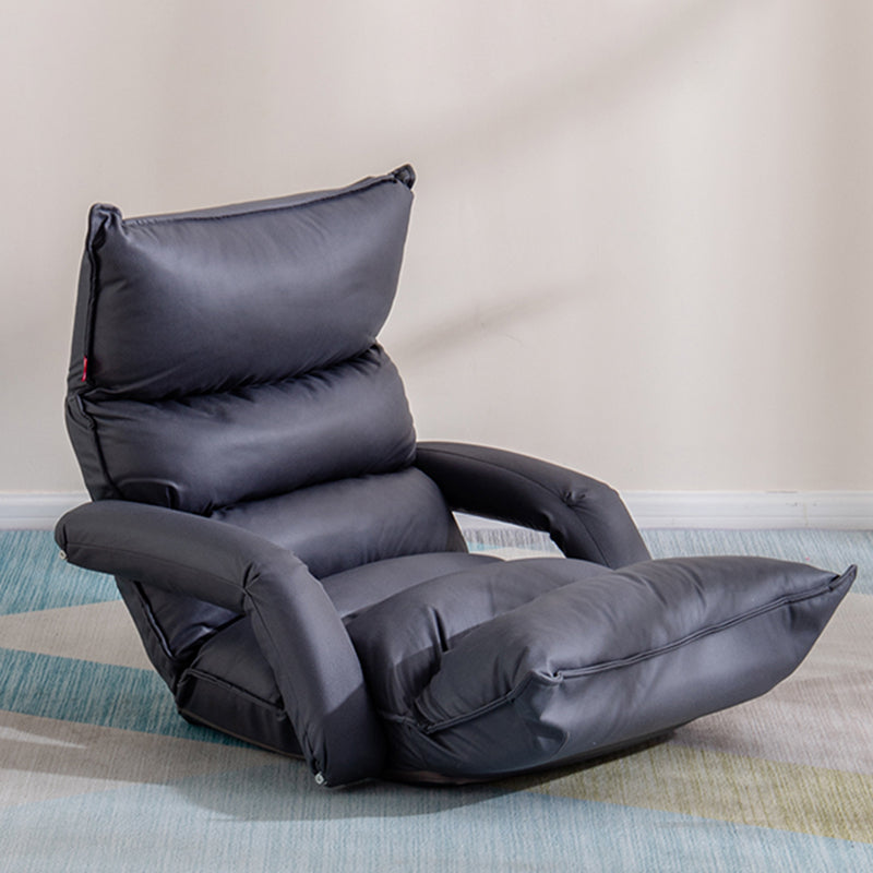 Reclinatura metallica regolabile Recliner Scandinava Recliner Sedia con cuscino