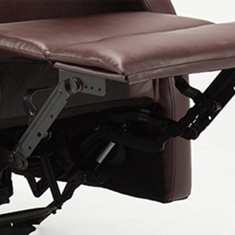 Solicitantes de color sólidos tapizados de cuero de cuero tradicional