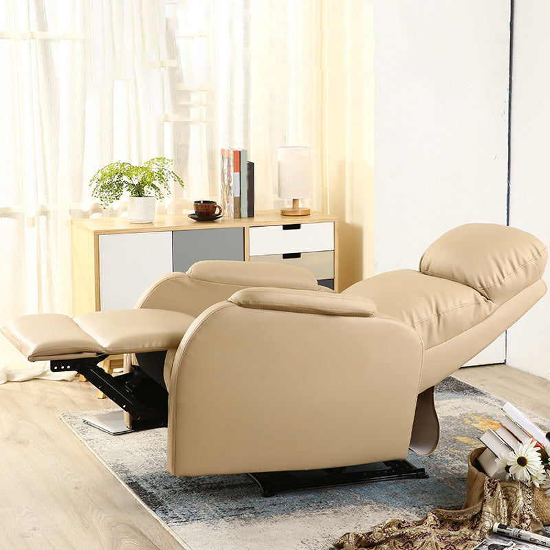 Solicitantes de color sólidos tapizados de cuero de cuero tradicional