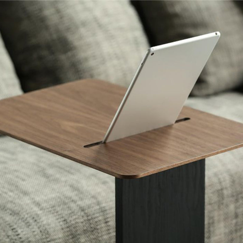 Modern Accent Side Table Wood Square Pedestal Side Table for Living Room Clearhalo 'Coffee & Accent Tables' 'End & Side Tables' 'end_side_tables' 'furn' 'furn_end_side_tables' 'Furniture' 'Living Room Furniture' 6863192