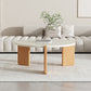 3 Legs Coffee Table Set Modern No Distressing Round Wood Coffee Table Clearhalo 'Coffee & Accent Tables' 'Coffee Tables' 'coffee_tables' 'furn' 'furn_coffee_tables' 'Furniture' 'Living Room Furniture' 6863223