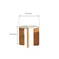 3 Legs Coffee Table Set Modern No Distressing Round Wood Coffee Table Clearhalo 'Coffee & Accent Tables' 'Coffee Tables' 'coffee_tables' 'furn' 'furn_coffee_tables' 'Furniture' 'Living Room Furniture' 6863229