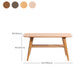 4 Legs Coffee Table Modern Wood Oval Cocktail Table with Shelf Clearhalo 'Coffee & Accent Tables' 'Coffee Tables' 'coffee_tables' 'furn' 'furn_coffee_tables' 'Furniture' 'Living Room Furniture' 6863254
