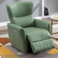 Contemporary Swivel Rocker Standard Recliner 31" Wide Solid Color Recliner Chair