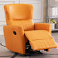 Contemporary Swivel Rocker Standard Recliner 31" Wide Solid Color Recliner Chair