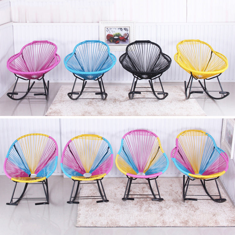 Chaise à bascule à la maison de style simple, chaise paresseuse de base de base