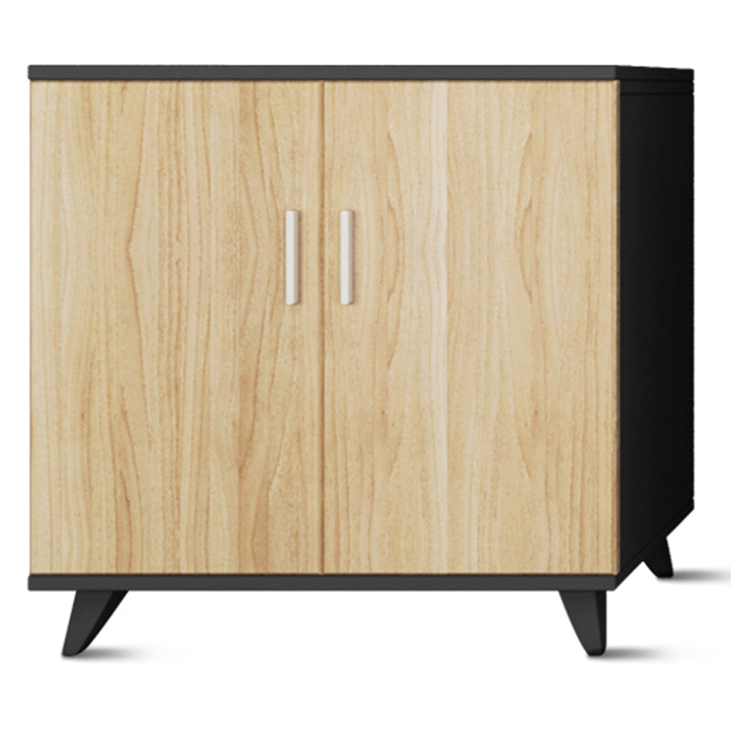 Nordic Style File Cabinet Holzrahmen vertikaler Aktenschrank für Büro