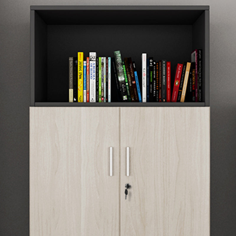 Nordic Style File Cabinet Holzrahmen vertikaler Aktenschrank für Büro