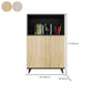 Nordic Style File Cabinet Holzrahmen vertikaler Aktenschrank für Büro