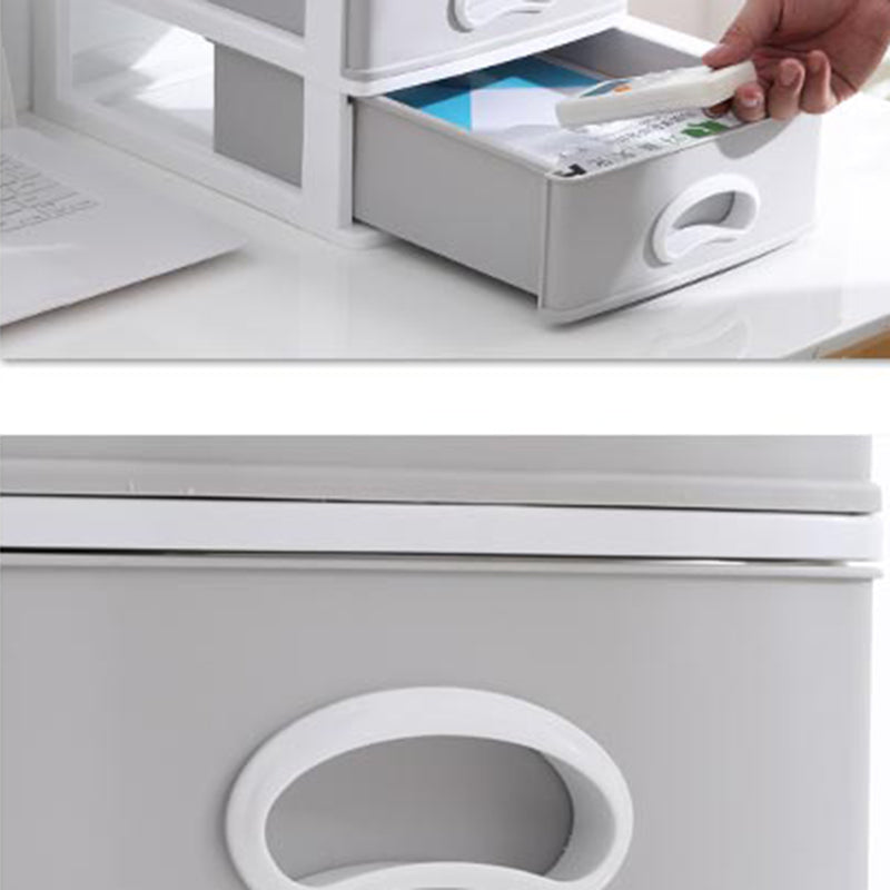 Plastic Filing Cabinet Vertical Contemporary Gray Filing Cabinet with Drawers Clearhalo 'Filing Cabinets' 'filling_cabinets' 'furn' 'furn_filling_cabinets' 'Furniture' 'Office Furniture' 6864218