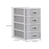 Plastic Filing Cabinet Vertical Contemporary Gray Filing Cabinet with Drawers Clearhalo 'Filing Cabinets' 'filling_cabinets' 'furn' 'furn_filling_cabinets' 'Furniture' 'Office Furniture' 6864224