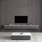 Console de support de rangement fermée, Console multimédia TV en pierre pour salon