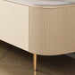 Glam Enclosed Storage Media Console Stone TV Stand for Living Room Clearhalo 'furn' 'furn_tv_stands_entertainment_centers' 'Furniture' 'Living Room Furniture' 'TV Stands & Entertainment Centers' 'TV Stands & Media Storage Furniture' 'tv_stands_entertainment_centers' 6865230