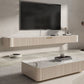 Console portaoggetti chiusa Console multimediale TV mobile con cassetti