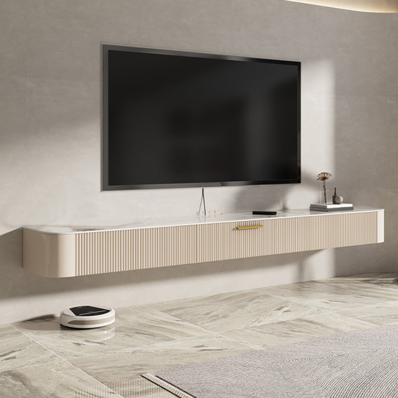 Console portaoggetti chiusa Console multimediale TV mobile con cassetti