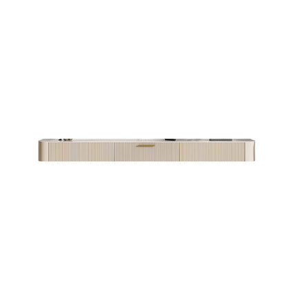 Console portaoggetti chiusa Console multimediale TV mobile con cassetti