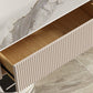 Console portaoggetti chiusa Console multimediale TV mobile con cassetti