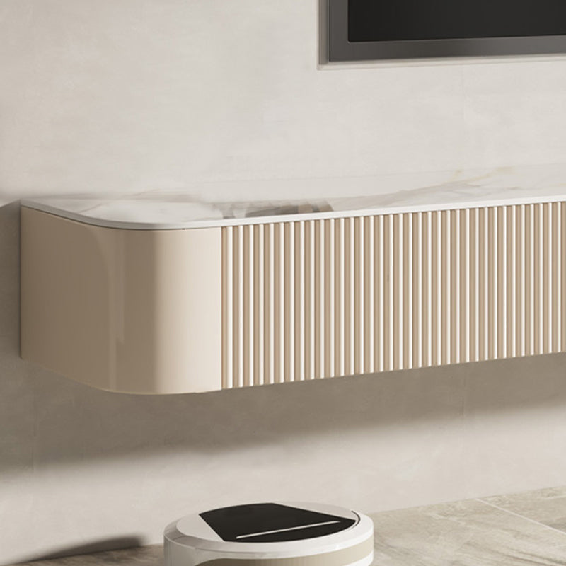 Console portaoggetti chiusa Console multimediale TV mobile con cassetti