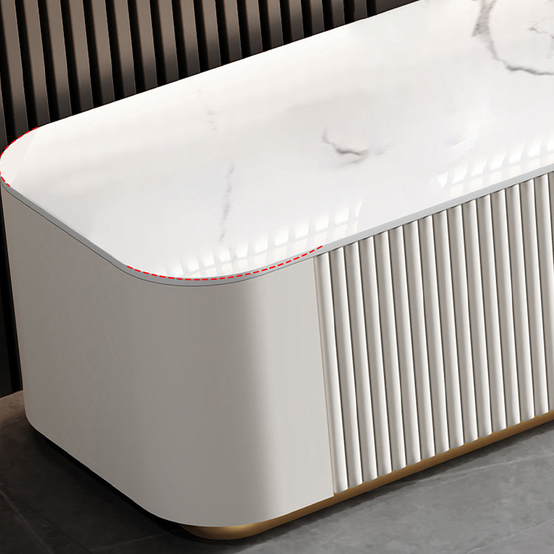 Afgesloten opbergconsole Moderne tv-mediaconsole met 6 lades
