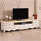 Open Storage Stand Console Glam TV Media Console with Drawers 87"L x 18"W x 20.5"H Clearhalo 'furn' 'furn_tv_stands_entertainment_centers' 'Furniture' 'Living Room Furniture' 'TV Stands & Entertainment Centers' 'TV Stands & Media Storage Furniture' 'tv_stands_entertainment_centers' 6865333