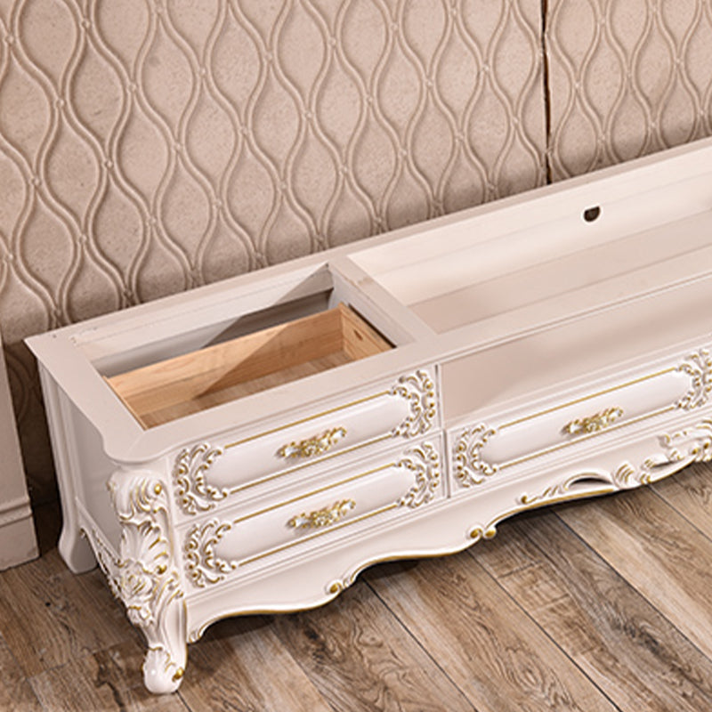 Open Storage Stand Console Glam TV Media Console with Drawers Clearhalo 'furn' 'furn_tv_stands_entertainment_centers' 'Furniture' 'Living Room Furniture' 'TV Stands & Entertainment Centers' 'TV Stands & Media Storage Furniture' 'tv_stands_entertainment_centers' 6865339