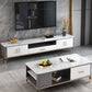 Glam Open Shelving Media Console Stone TV Stand with Drawers Clearhalo 'furn' 'furn_tv_stands_entertainment_centers' 'Furniture' 'Living Room Furniture' 'TV Stands & Entertainment Centers' 'TV Stands & Media Storage Furniture' 'tv_stands_entertainment_centers' 6865426